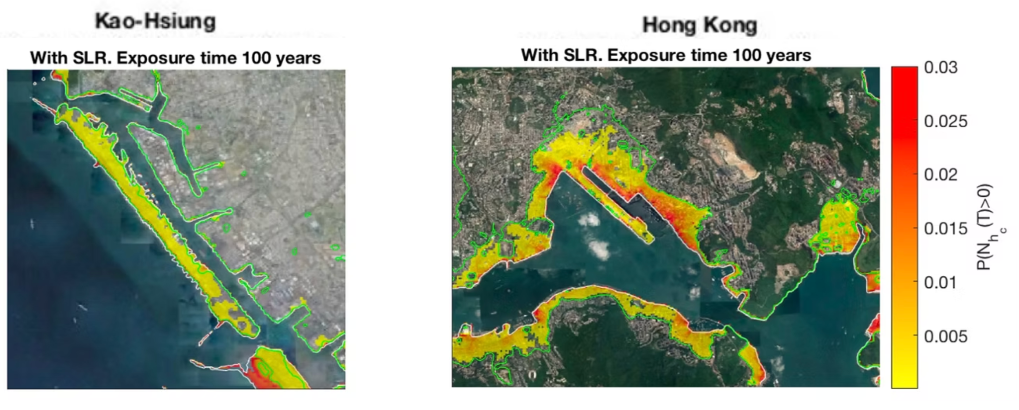Probabilistic tsunami hazard results for Kaohsiung and Hong Kong in the South China Sea